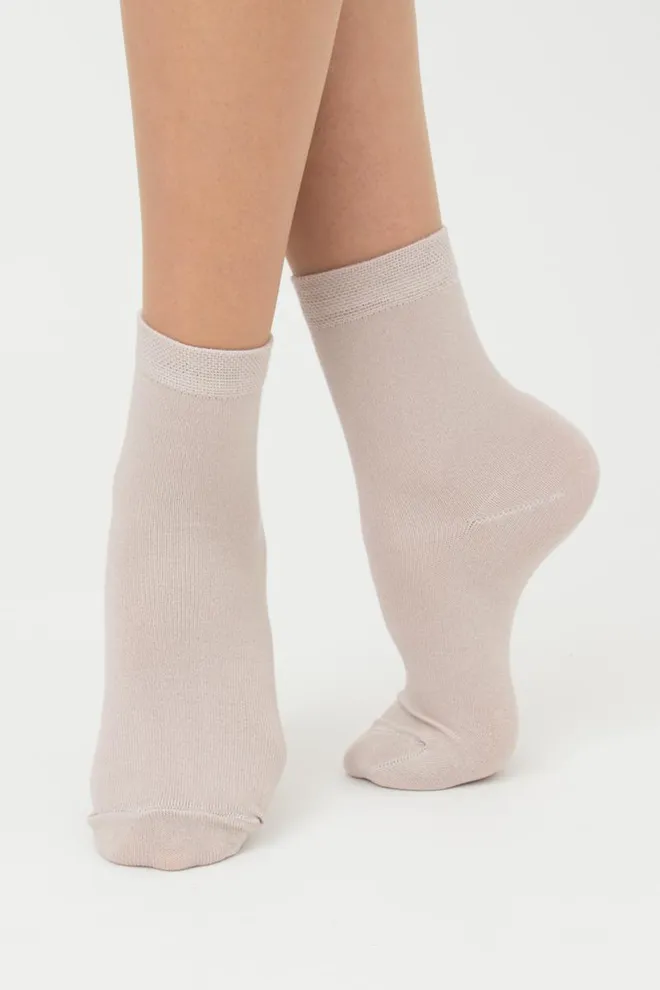 Шкарпетки жіночі класичні WSL color Giulia (moonlight)