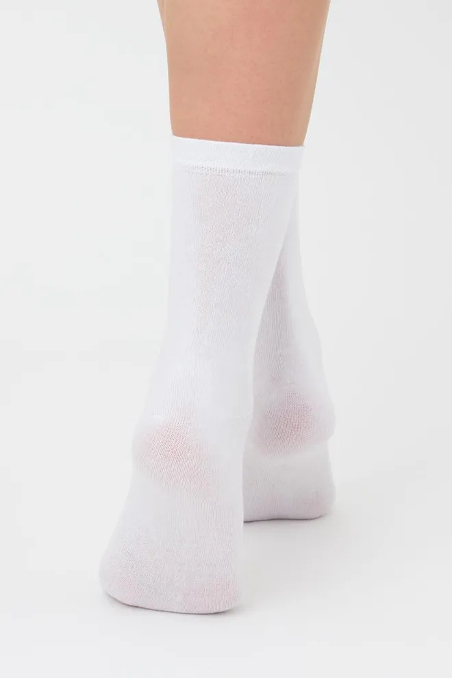 Носки женские классические WSL color Giulia (white)