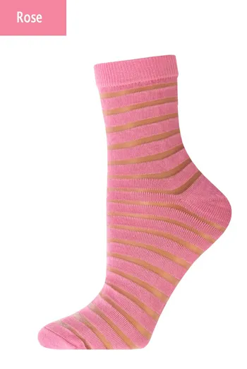 Шкарпетки жіночі класичні в смужку WSM-002 Giulia (rose) Шкарпетки жіночі класичні в смужку WSM-002 Giulia (rose)