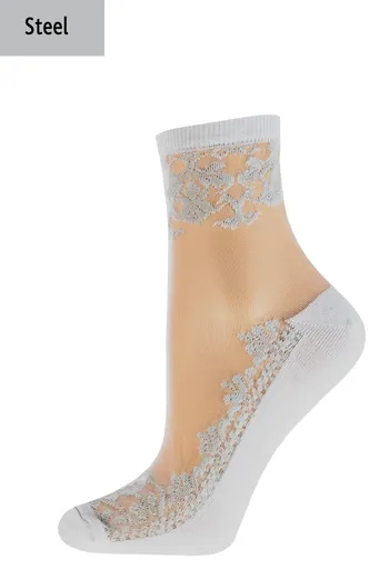 Носки женские классические Wsm-005 Giulia (steel)