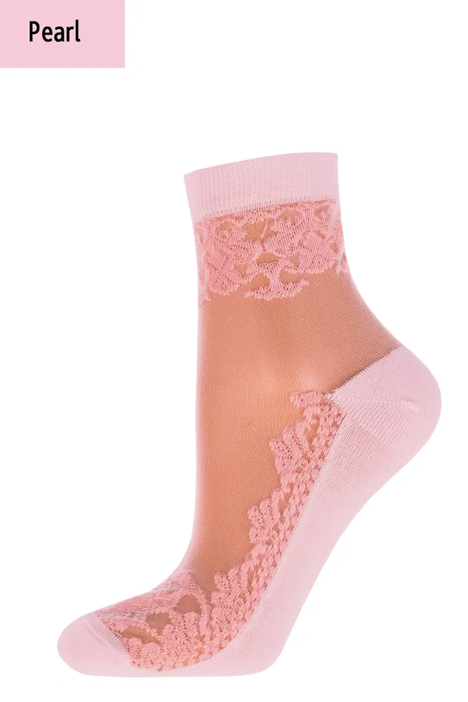 Носки женские классические Wsm-005 Giulia (pearl)