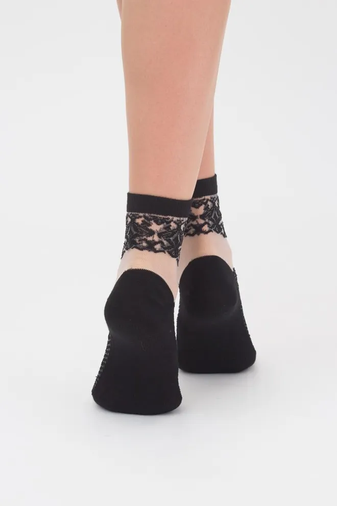 Шкарпетки жіночі класичні Wsm-005 Giulia (nero)