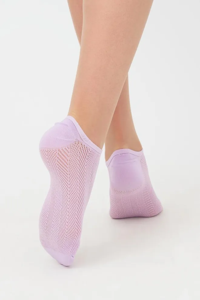 Носки женские невидимые спортивные WS0 AIR PA 002 Giulia (orchid bloom), фиолетовый