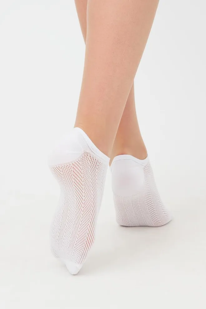 Носки женские невидимые спортивные WS0 air pa 002 Giulia (bianco)