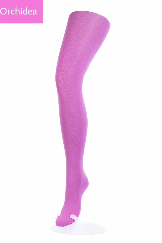 Дитячі однотонні колготки з мікрофібри Betty 80 den Giulia (orchidea)