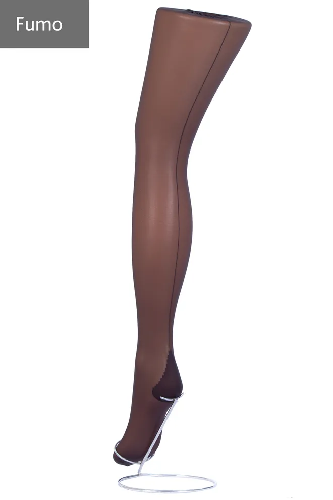 Колготки со швом Chic bikini 20 den Giulia (fumo)