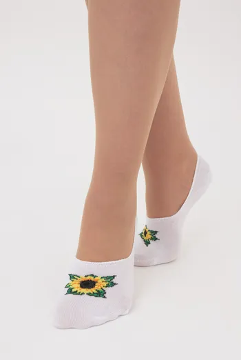 Хлопковые женские подследники WF1 UKR 2403 (white), белый Хлопковые женские подследники WF1 UKR 2403 (white), белый