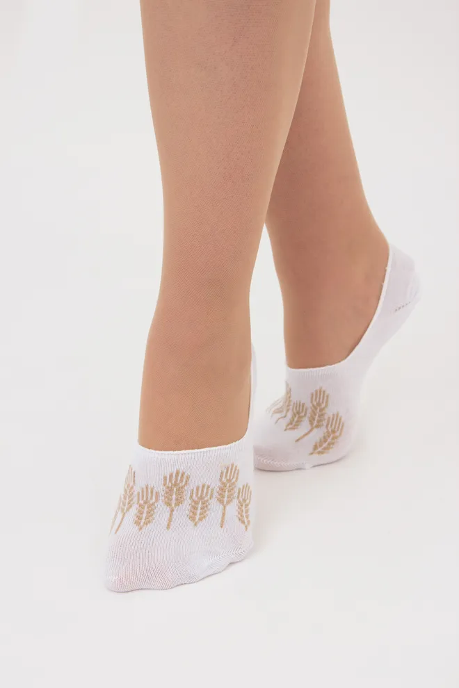 Хлопковые женские подследники WF1 UKR 2404 Giulia (white), белый