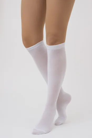 Гольфы женские WG1 CLASSIC GIULIA (white), белый Гольфы женские WG1 CLASSIC GIULIA (white), белый