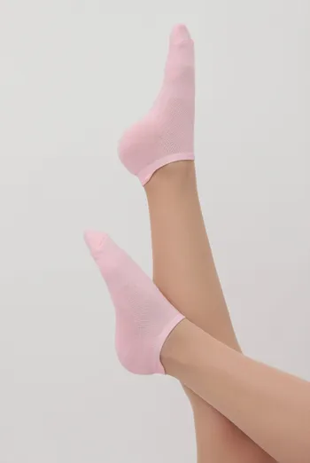 Женские спортивные носки WS1 SUMMER SPORT 001 Giulia (pearl)  розовый