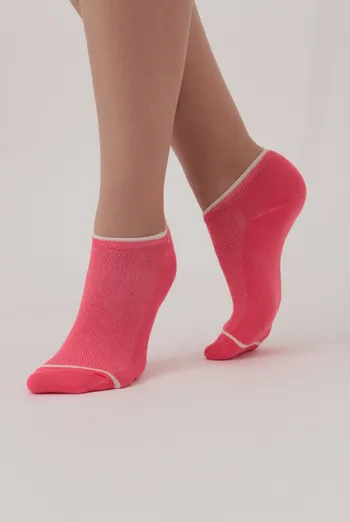 Женские спортивные носки WS1 SUMMER SPORT 002 Giulia (coral) розовые