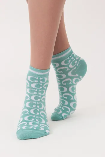 Набор цветных женских носков WS2 SET 7 Giulia (white/pastel/turquoise) белый/розовый/зеленый Набор цветных женских носков WS2 SET 7 Giulia (white/pastel/turquoise) белый/розовый/зеленый