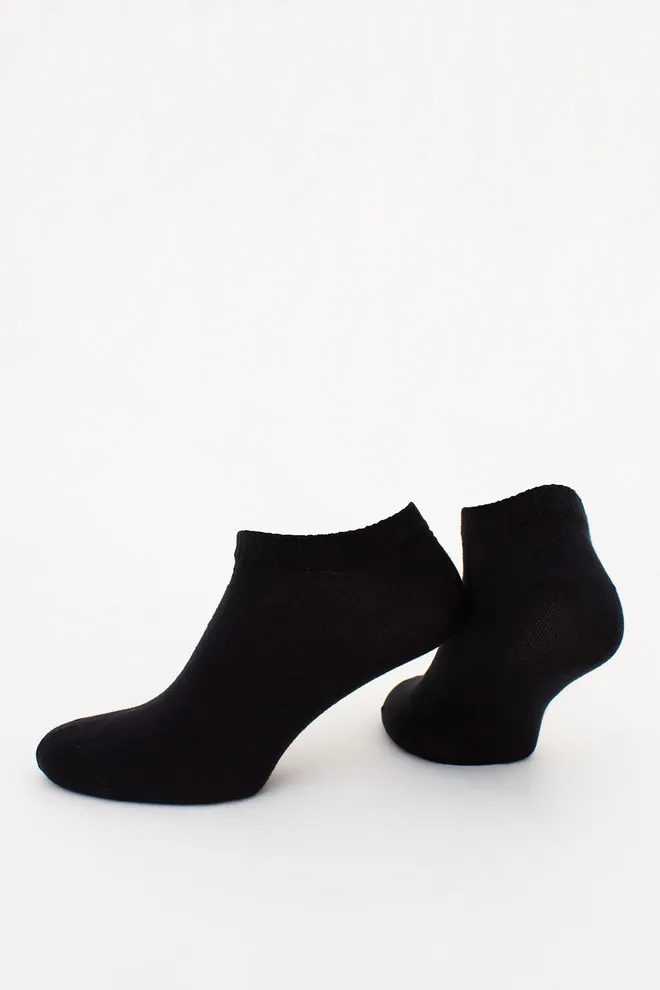 Мужские короткие носки из бамбука MS1 BAMBOO Giulia (black), черный