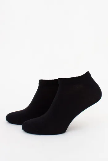 Мужские короткие носки из бамбука MS1 BAMBOO Giulia (black), черный