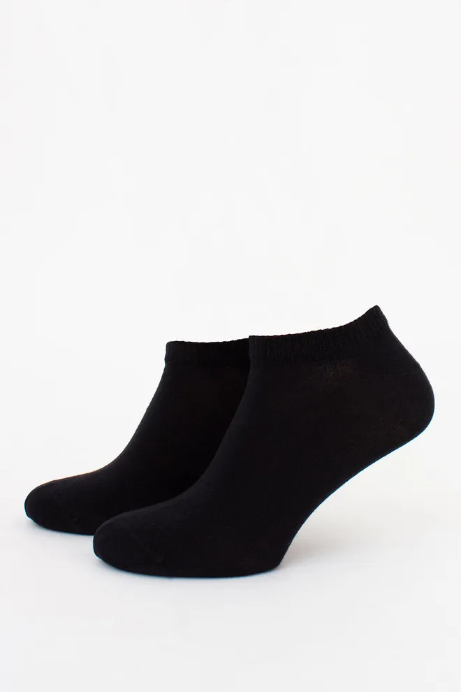 Мужские короткие носки из бамбука MS1 BAMBOO Giulia (black), черный