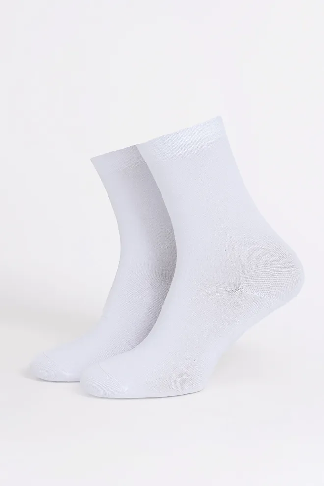 Мужские высокие носки из бамбука MS3 BAMBOO Giulia (white), белый