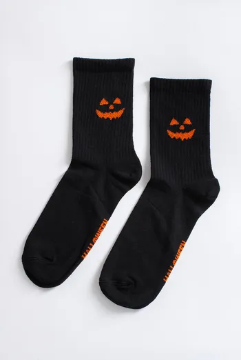Мужские носки с улыбкой на Хэллоуин MS3 HALLOWEEN STRONG 2501 Giulia (black), черный Мужские носки с улыбкой на Хэллоуин MS3 HALLOWEEN STRONG 2501 Giulia (black), черный