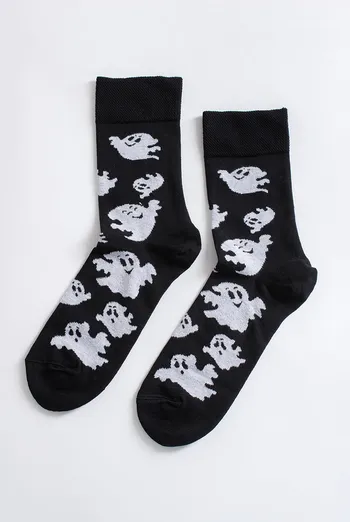 Мужские носки с привидениями MS3 HALLOWEEN 2505 Giulia (black), черный Мужские носки с привидениями MS3 HALLOWEEN 2505 Giulia (black), черный