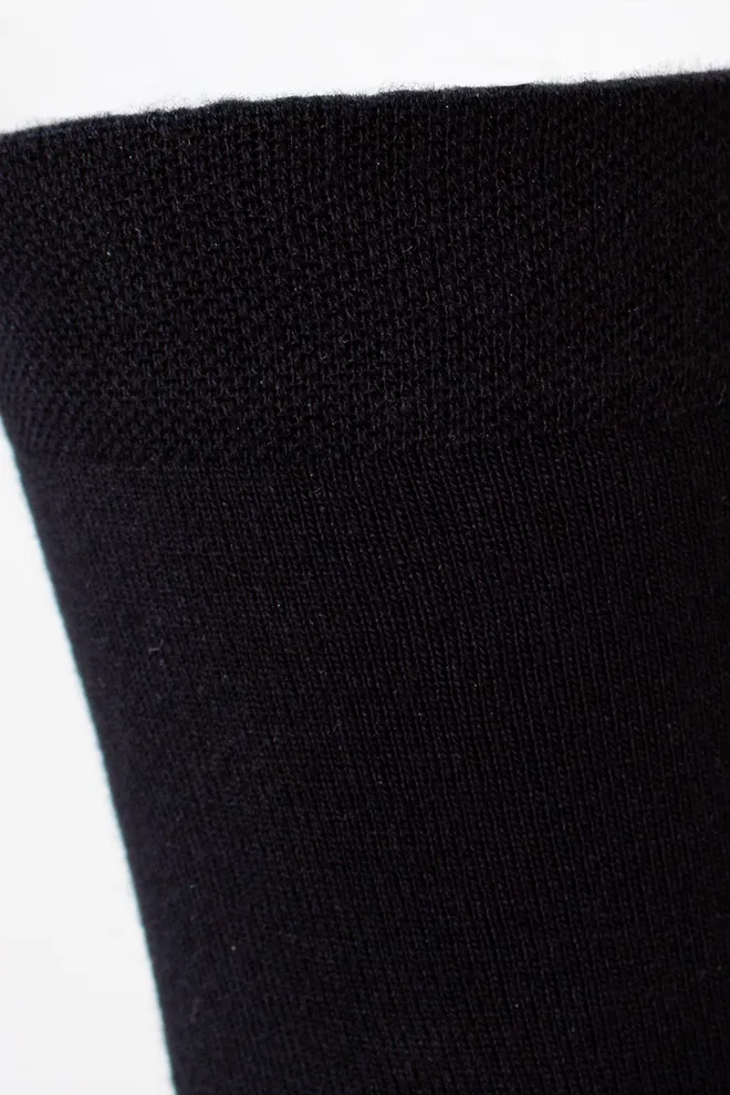 Мужские высокие носки из бамбука MS3 BAMBOO Giulia (black), черный