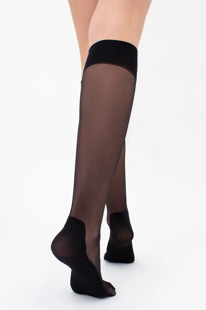 Женские гольфы COMFORT STEP 20 Giulia (black), черный