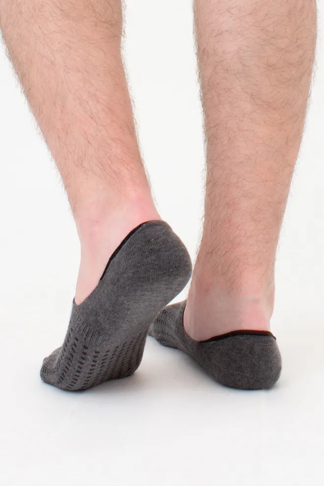 Носки следки мужские Footies-mft 01 Giulia (dark grey melange)