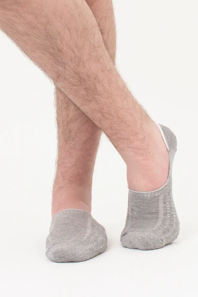 Носки следки мужские Footies-mft 01 Giulia (light grey melange)