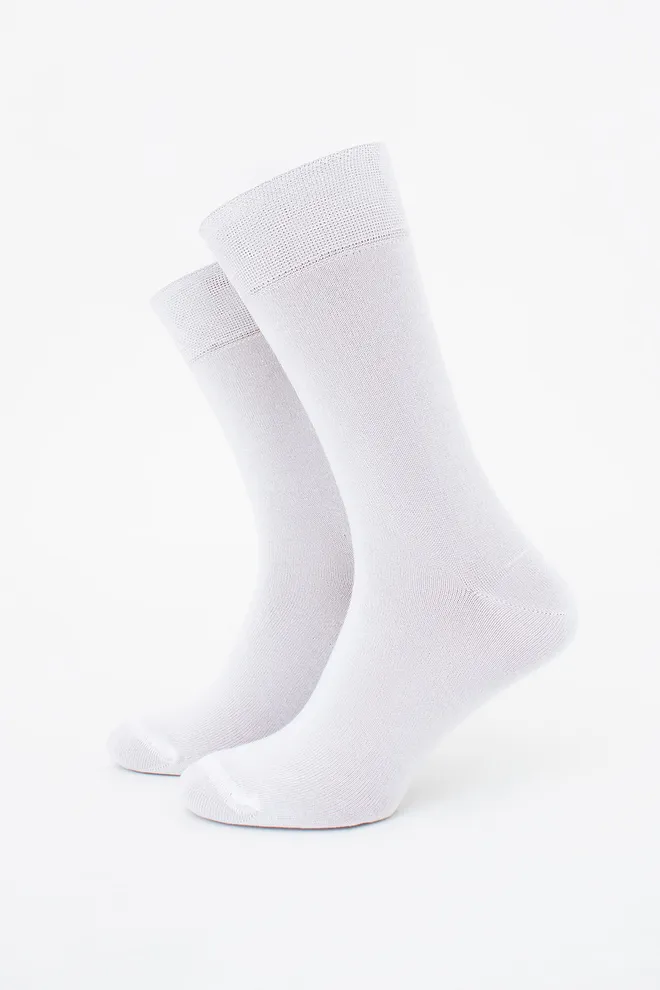 Носки мужские классические MS3 SOFT PREMIUM CLASSIC (Ms3c/sl-cl) Giulia (white), белый