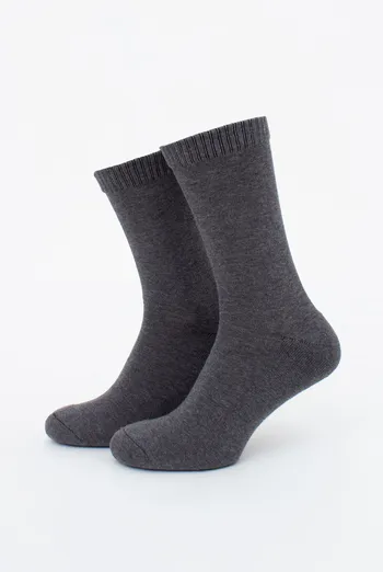 Носки мужские классические теплые MS3 TERRY CLASSIC 003 Giulia (dark grey melange), серый Носки мужские классические теплые MS3 TERRY CLASSIC 003 Giulia (dark grey melange), серый