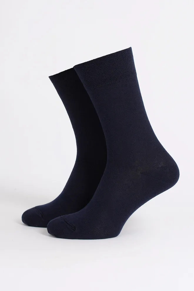 Носки мужские классические Ms3 soft premium classic Giulia (navy), синий