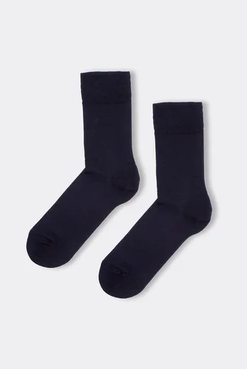 Носки мужские классические Ms3 soft premium classic Giulia (sky-captain), синий Носки мужские классические Ms3 soft premium classic Giulia (sky-captain), синий