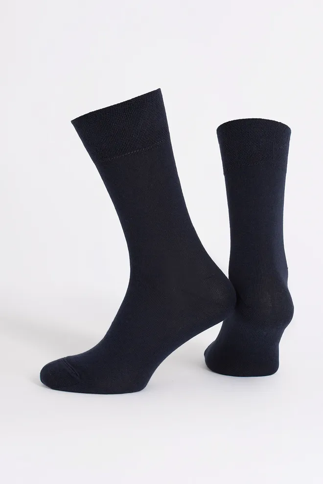 Носки мужские классические Ms3 soft premium classic Giulia (sky-captain), синий