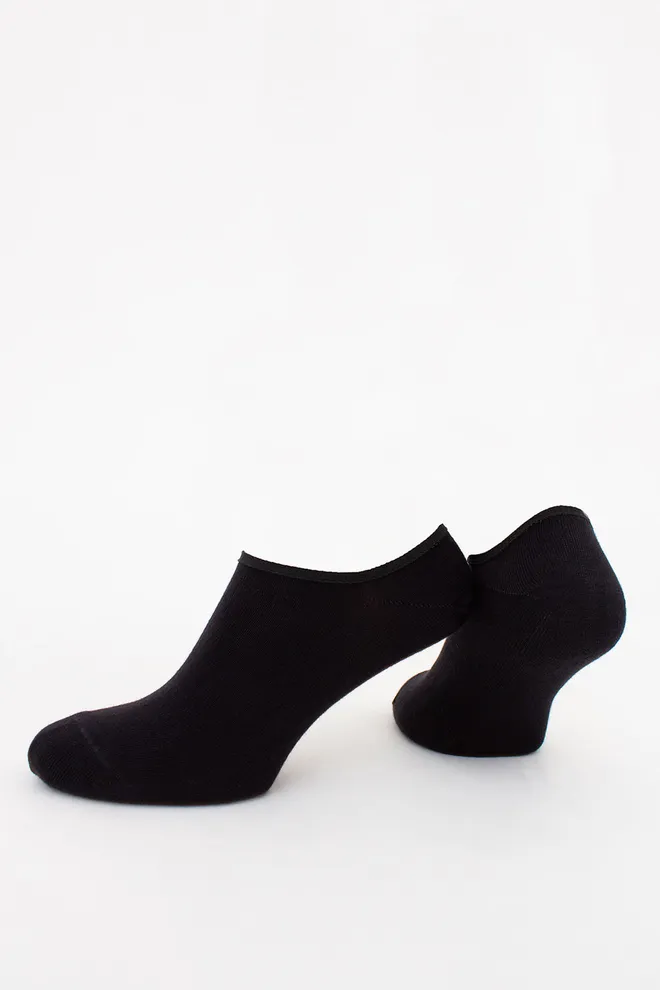 Носки мужские невидимые Ms0 Classic Giulia (black), черный