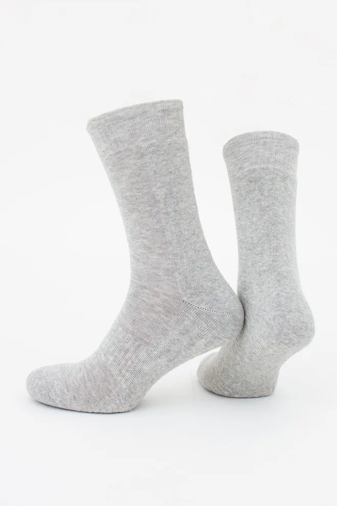 Носки мужские спортивные MS3 TERRY SPORT 006 Giulia (silver melange), серый