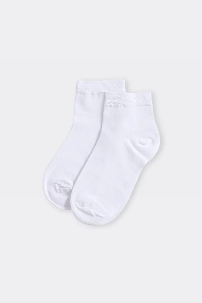 Женские носки из бамбука WS2 BAMBOO Giulia (white), белый