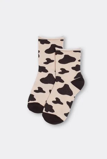 Женские анималистические носки WS2 FASHION 2505 Giulia (sand), бежевый Женские анималистические носки WS2 FASHION 2505 Giulia (sand), бежевый