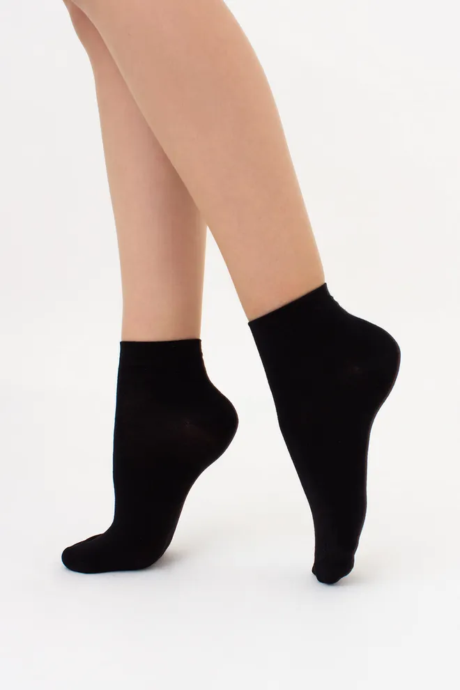 Женские носки из бамбука WS2 BAMBOO Giulia (black), черный