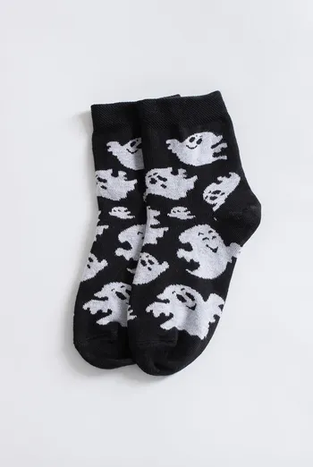 Женские носки с привидениями WS3 HALLOWEEN 2505 Giulia (black), черный Женские носки с привидениями WS3 HALLOWEEN 2505 Giulia (black), черный