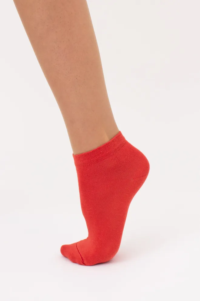 Носки женские короткие 2 пары WS2 CLASSIC Giulia (haze/ceramite), коричневый/оранжевый