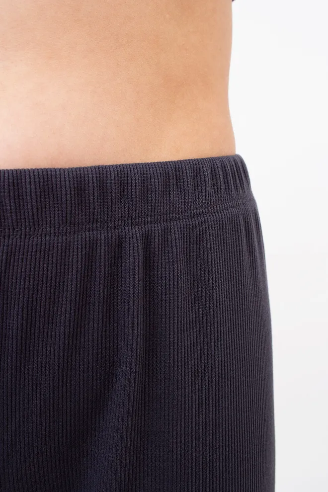 Штаны женские в рубчик RIB 4307/010 Giulia (graphite), серый