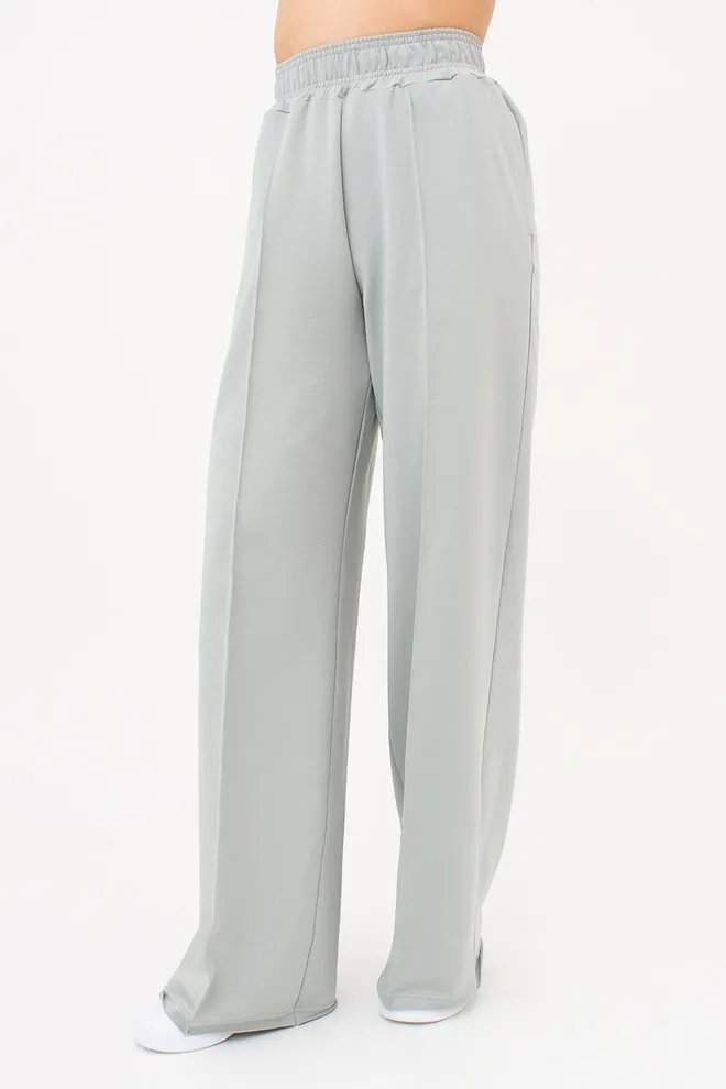 Спортивные штаны широкие STREET STYLE 4306/180 Giulia (sage green), зеленый