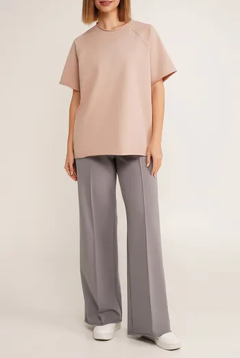 Спортивные штаны широкие STREET STYLE 4306/180 Giulia (grey), серый
