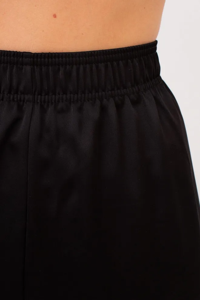 Женские шелковые брюки палаццо ROYAL SILK 4329/050 Giulia (black), черный