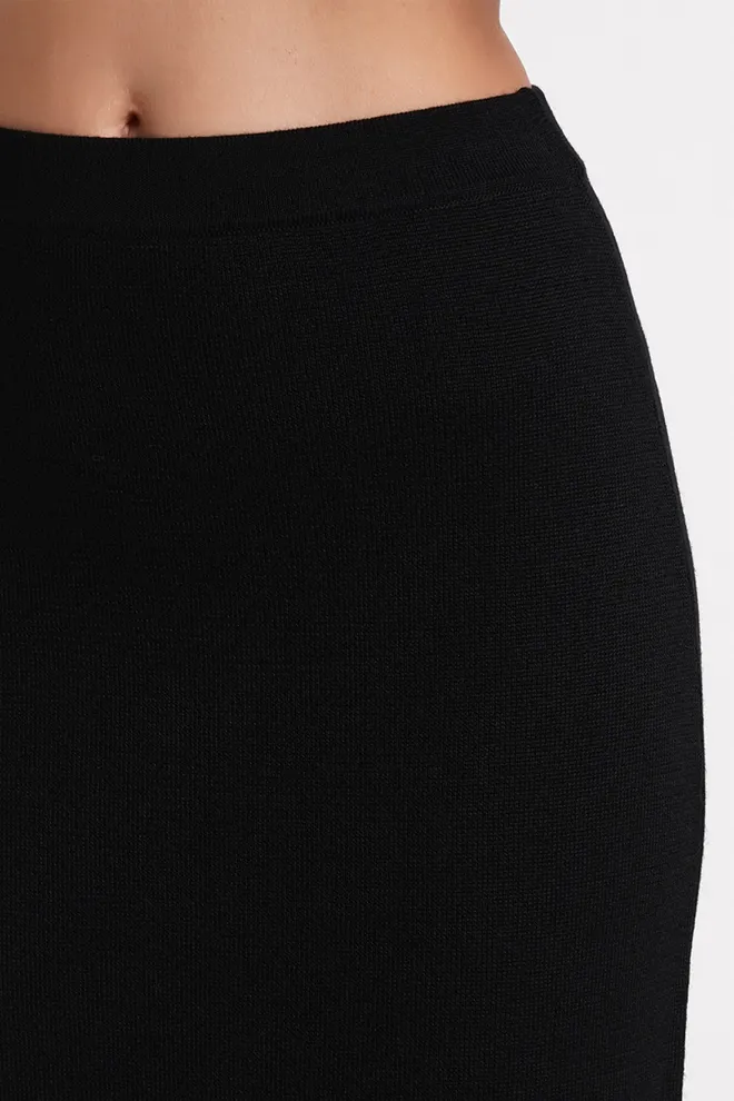 Юбка из шерсти мериноса FREYJA 8502/230 Giulia (black), черный
