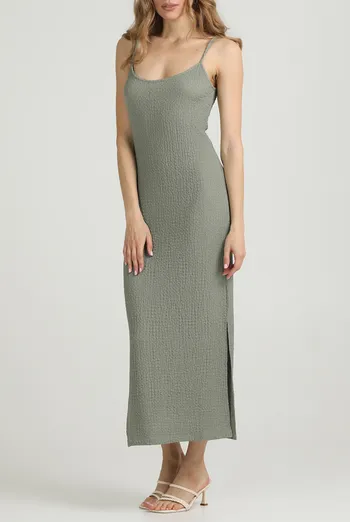 Платье миди с разрезами WHISPERED FOLDS 8901/260 Giulia (mint green), зеленый Платье миди с разрезами WHISPERED FOLDS 8901/260 Giulia (mint green), зеленый