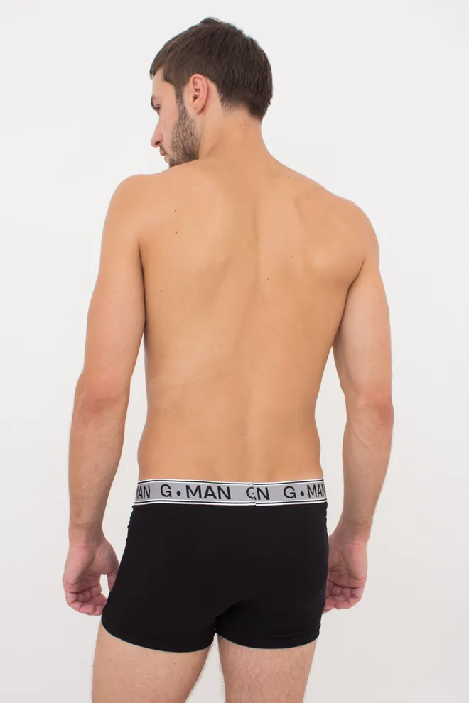 Мужские трусы боксеры G-man 20401/60 Giulia (black)
