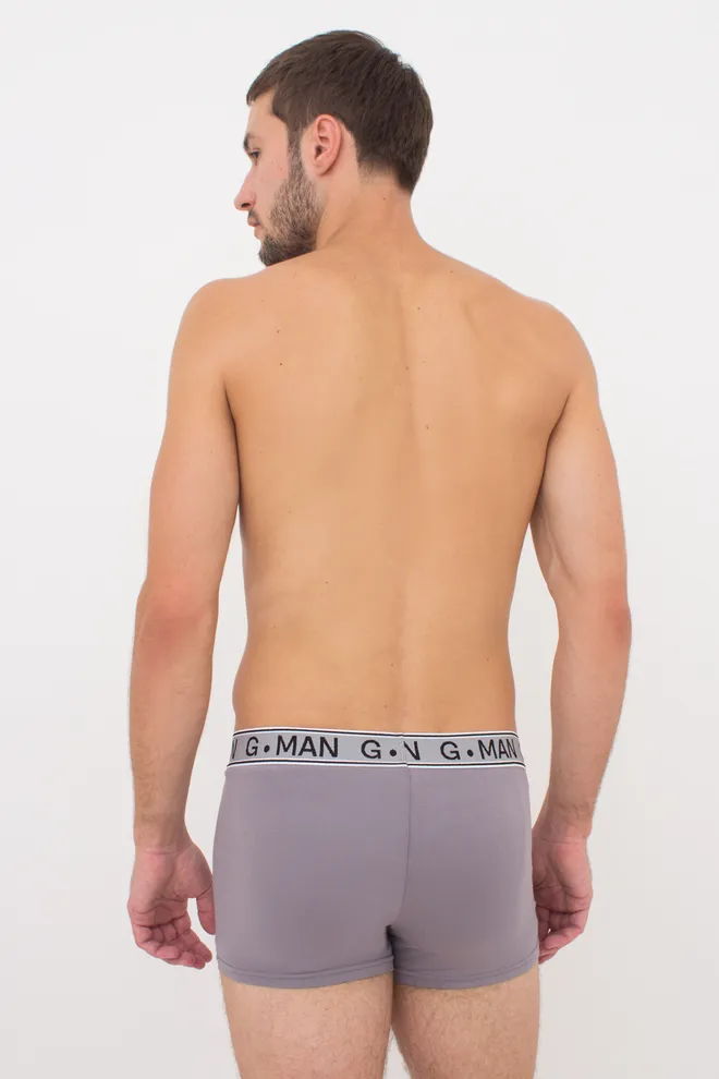 Мужские трусы боксеры G-man 20401/60 Giulia (grey)