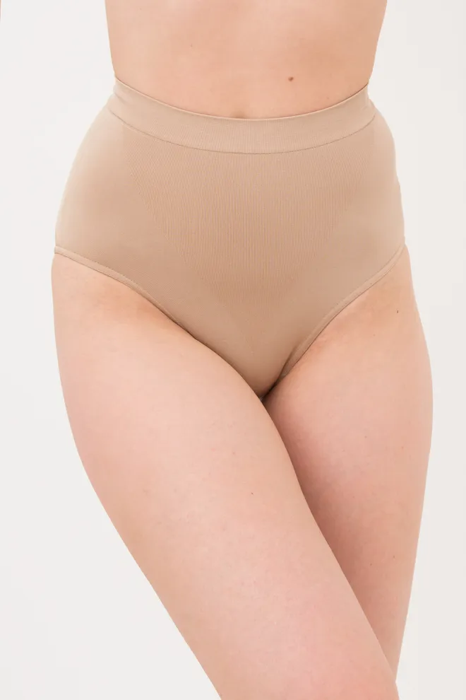Жіночі безшовні трусики сліпи моделюючі SLIP MODELLING Giulia (beige), бежевий