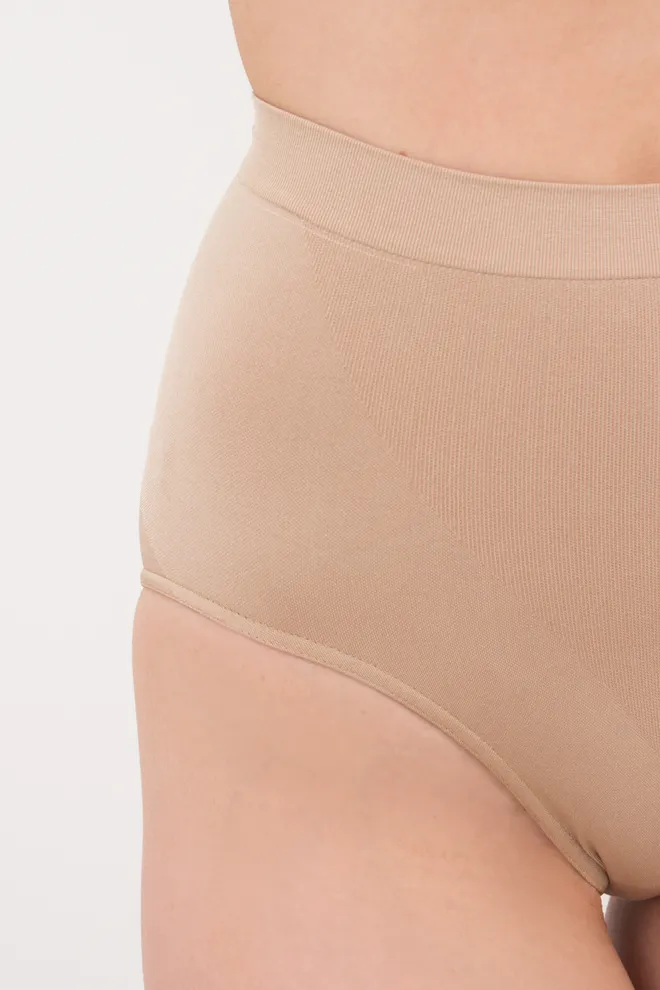 Жіночі безшовні трусики сліпи моделюючі SLIP MODELLING Giulia (beige), бежевий