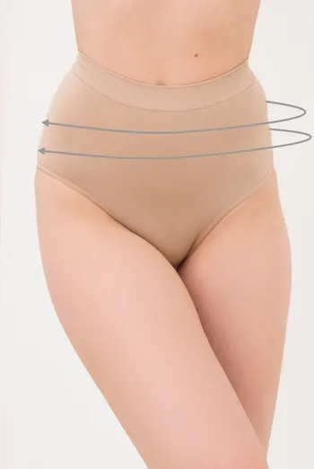 Женские бесшовные трусики слипы моделирующие SLIP MODELLING Giulia (beige), бежевый Женские бесшовные трусики слипы моделирующие SLIP MODELLING Giulia (beige), бежевый