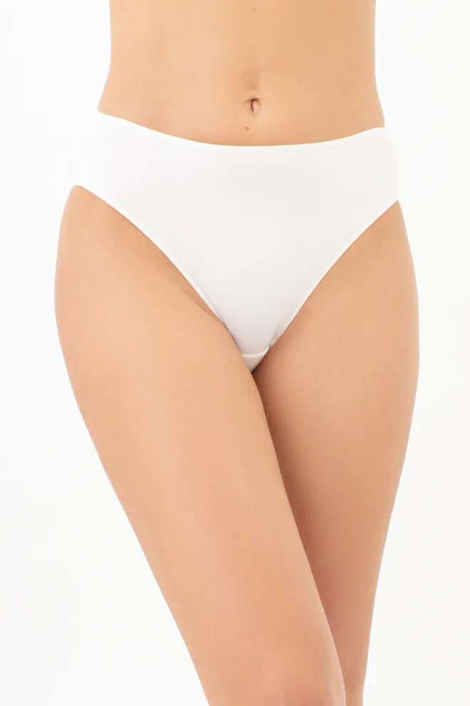 Хлопковые трусики бразилиана BASIC CHIC 2237/60 Giulia (milk), белый